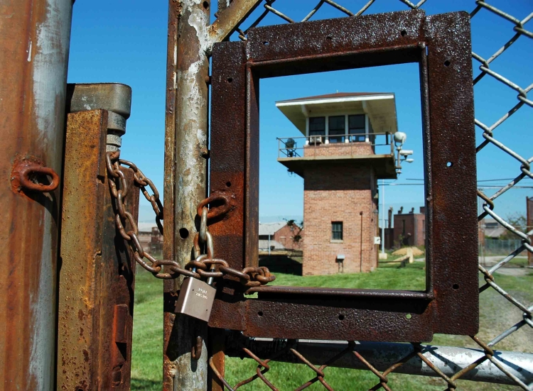 Fence, Lorton Prison, Virginia